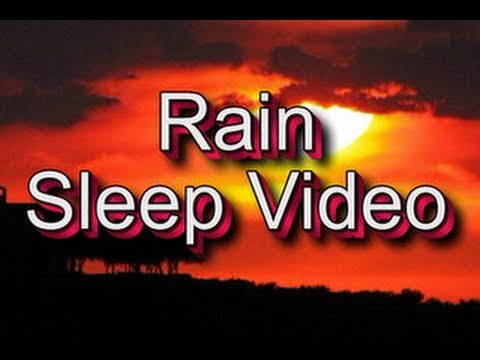 “Sleep Video” 60mins of “Lite Rain” Relaxation Meditation : Meditation  : Video