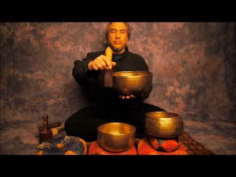 Video : Chakra Meditation Series 7th Chakra/Sahasrara using B Note Singing Bowls in HD