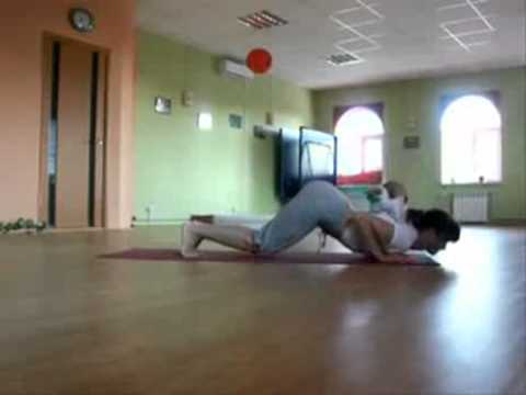 Yoga Cat (Cat Joins in Yoga Session!) : Yoga  : Video